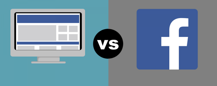 Website Vs Facebook. Qual O Melhor Canal Para O Seu Negócio?